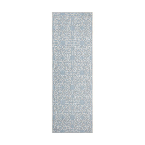 Синьо-бежов килим на открито , 70 x 200 cm Nebo - NORTHRUGS