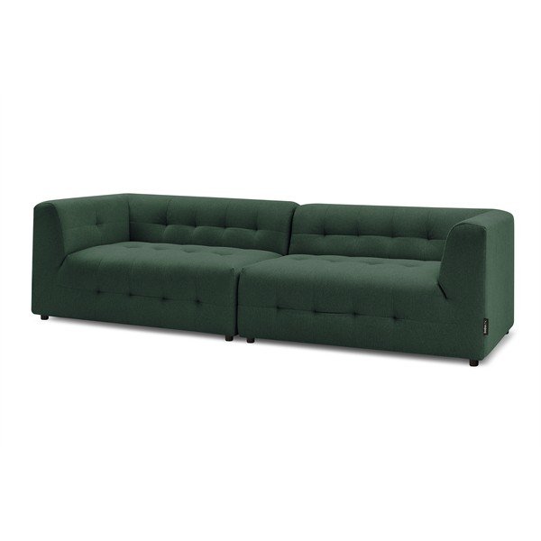 Тъмнозелен диван 324 cm Kleber - Bobochic Paris-image-4