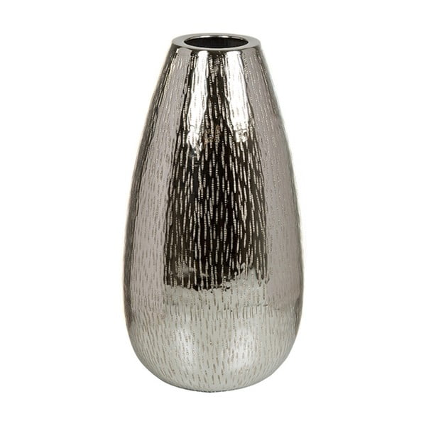 Váza ve stříbrné barvě Santiago Pons Bright