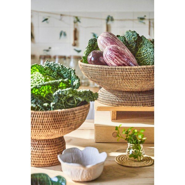 Ратанова кошница за плодове Ednna - Côté Table-image-1