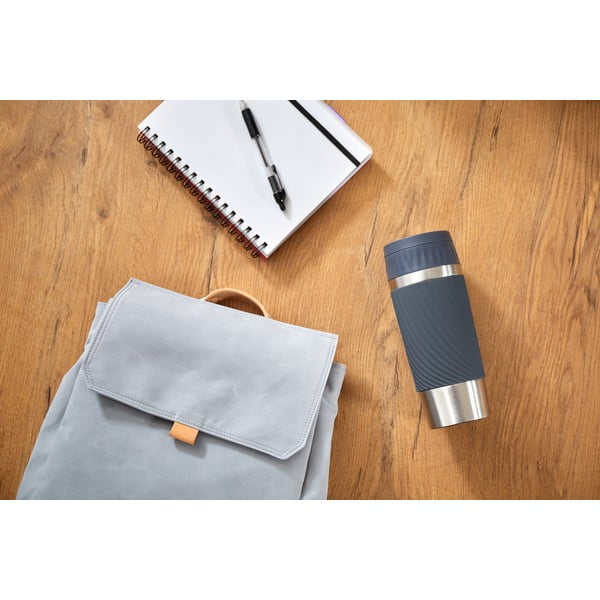 Сива термочаша 0,36 л Easy Twist - Tefal-image-3