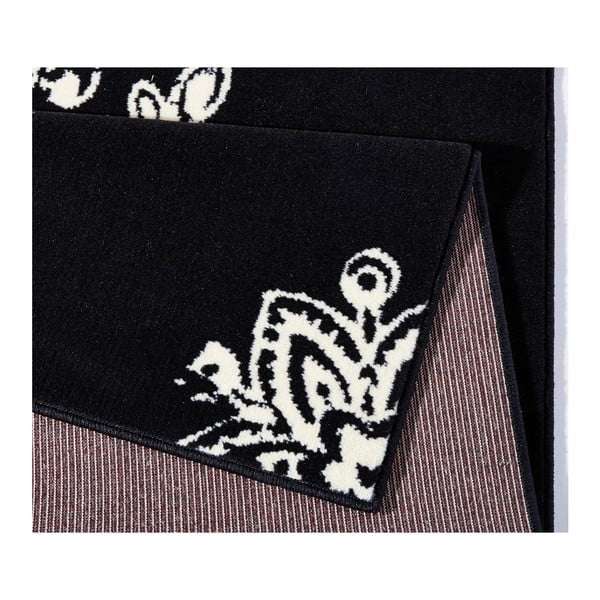 Черно-бял килим Blossom, 200 x 290 cm Gloria - Hanse Home-image-2