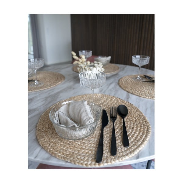 Подложки за хранене в комплект от 4 бр. от юта ø 38 cm Bombay – House Nordic-image-3