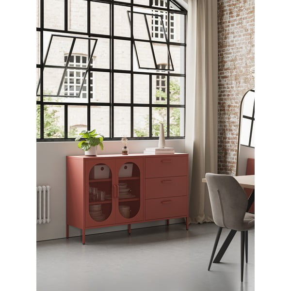 Скрин в тухлен цвят 140x90 cm Diora – Marckeric-image-1