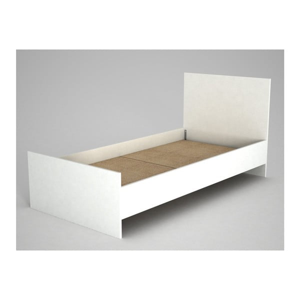 Бяло единично легло Ratto Ernest, 195 x 95 cm - Tera Home
