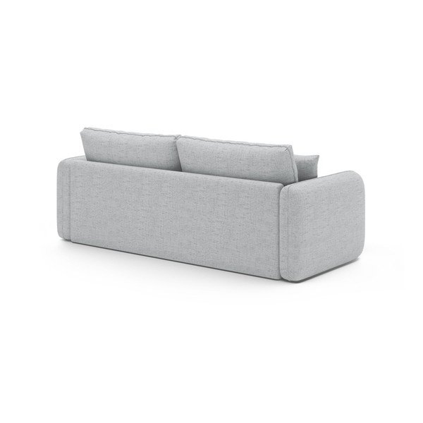 Светлосив сгъваем диван 225 cm – Micadoni -image-4