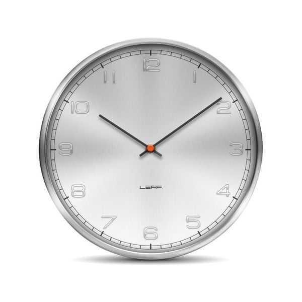 Nástěnné hodiny Embosed Aluminium, 25 cm