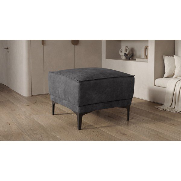 Тъмносива табуретка щот изкуствена кожа Copenhagen - Scandic-image-4