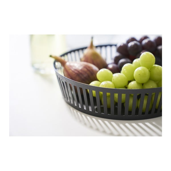 Черна купа за плодове , ⌀ 25 cm Tower - YAMAZAKI-image-1