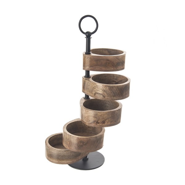 Дървен етажерка Mango - Orion-image-2