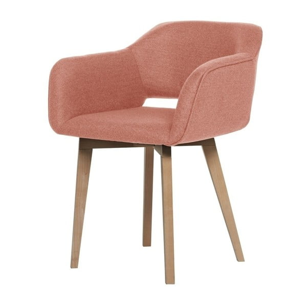 Broskvově oranžová jídelní židle My Pop Design Oldenburg