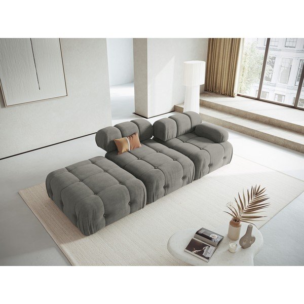 Сив шезлонг Ferento – Cosmopolitan Design-image-1
