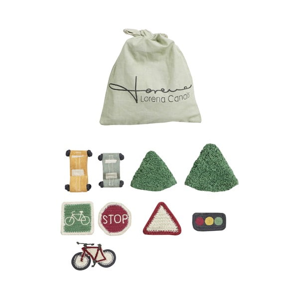 Сиво памучно детско килимче за игра 120x170 cm Eco и City – Lorena Canals-image-4