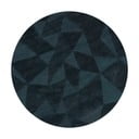 Тюркоазен ръчно изработен вълнен кръгъл килим ø 160 cm Shard Teal – Flair Rugs