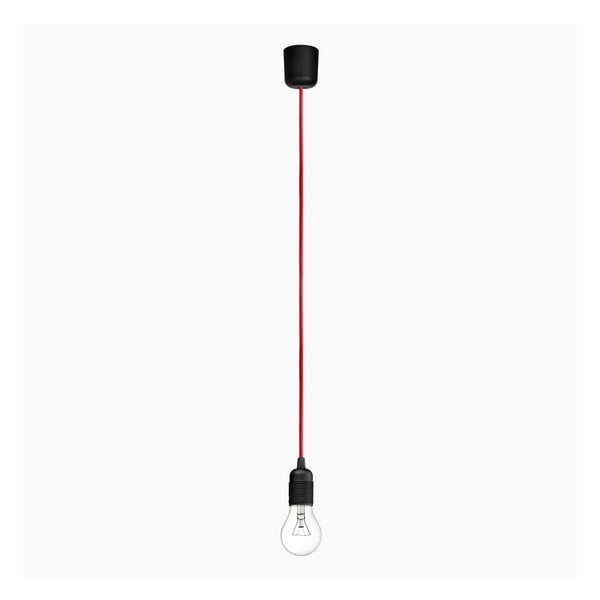 Závěsný kabel Uno, červený/černý