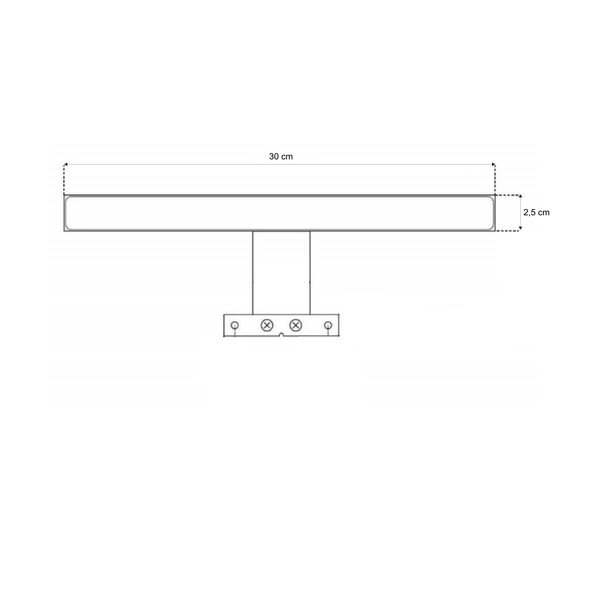 Стенно огледало с LED осветление , 120 x 60 cm - Tomasucci-image-4