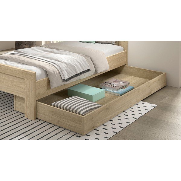 Кутия за съхранение на детско легло 90x200 cm в естествен цвят Sam – Vipack-image-1