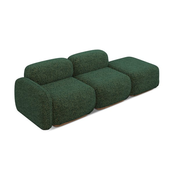 Тъмнозелен модулна лежанка (ляв ъгъл) Ailani – Makamii-image-4