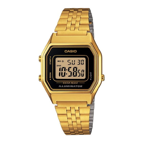 Дамски часовник Gold/Black - Casio