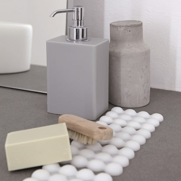 Adhezivní zásobník na mýdlo Ivasi Dispenser, světle šedý