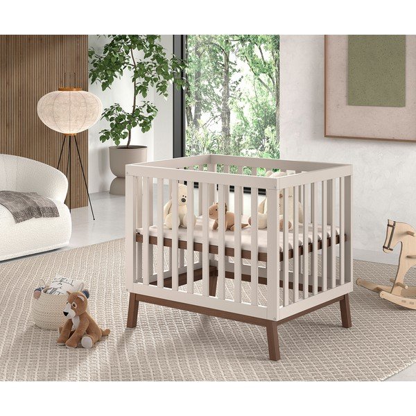 Бежова кошара за игра от масивен бор 95x75 cm Sezane – Vipack-image-1