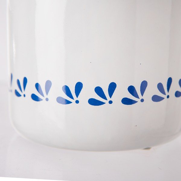 Бяла емайлирана чаша , 0,7 л - Orion-image-1