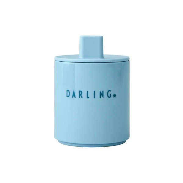 Светлосиня детска чаша Darling Mini - Design Letters-image-1