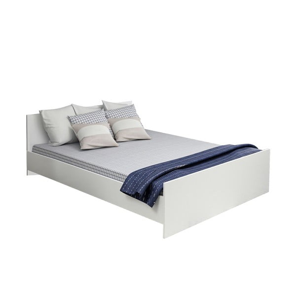 Бяло двойно легло 160x200 cm Kale – Kalune Design