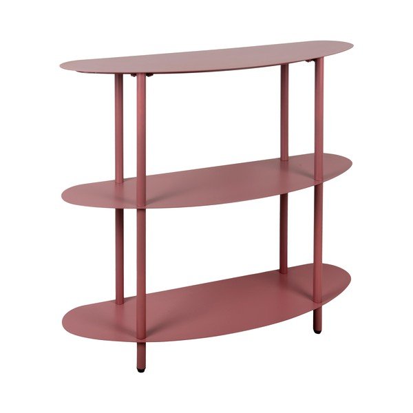 Бордо метален стелаж 90x82x28 cm Riqueza – Leitmotiv