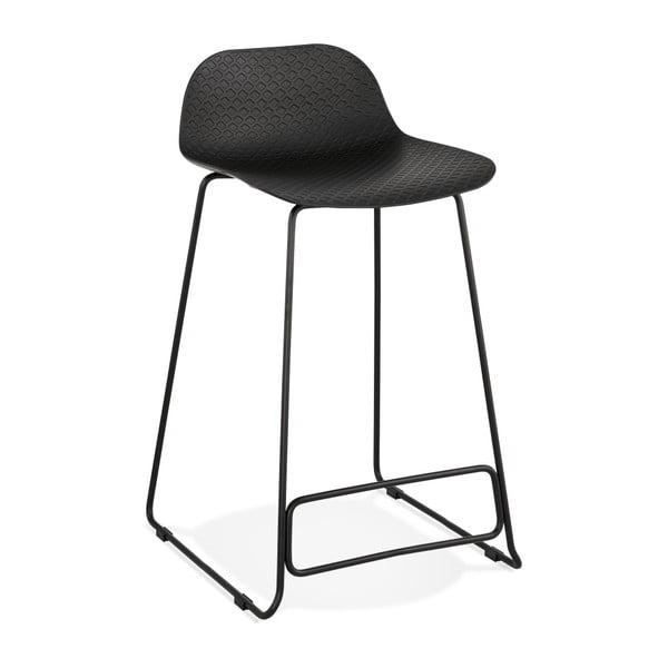 Черен бар стол , височина 85 cm Slade - Kokoon