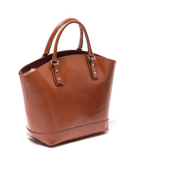 Kožená kabelka Sofia Cardoni 3016 Cognac-image-2