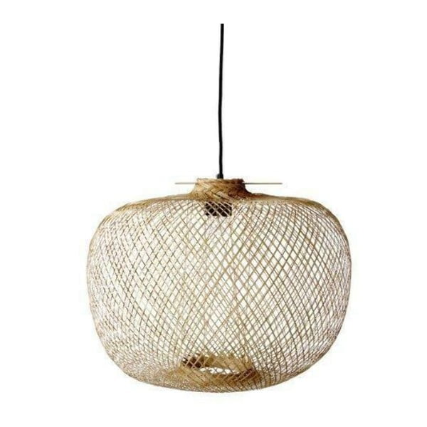 Висяща лампа от бамбук Природа, ø 42 cm - Bloomingville