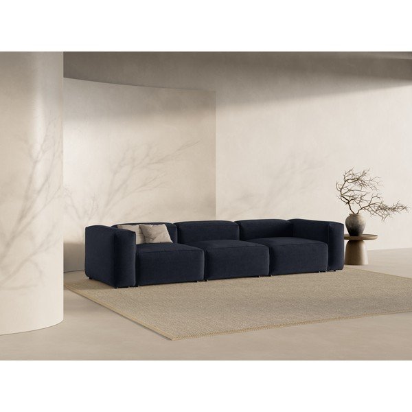 Тъмносин диван 364 cm Bergamo – Cosmopolitan Design-image-1