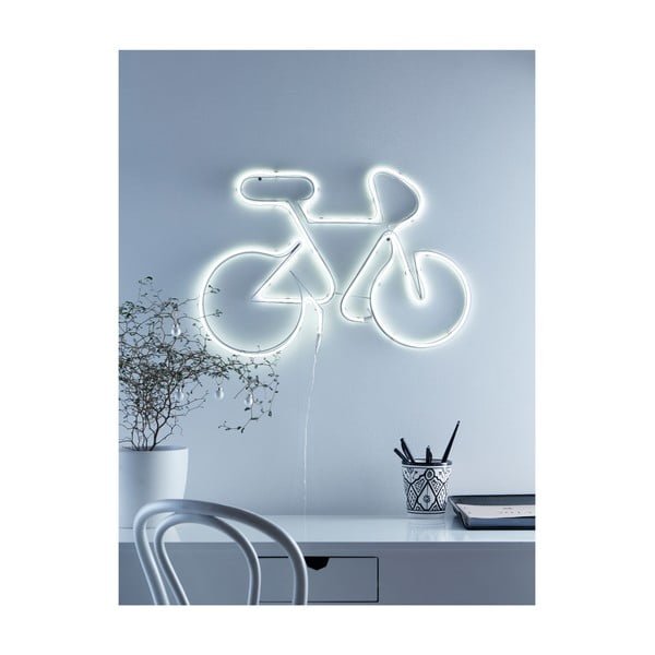 Бяла LED декорация за велосипеди - Markslöjd