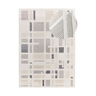 Килим в светлосиво и слонова кост 200x290 cm Flora – Universal