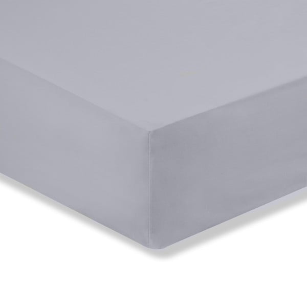 Класически сив памучен чаршаф, 135 x 190 cm - Bianca