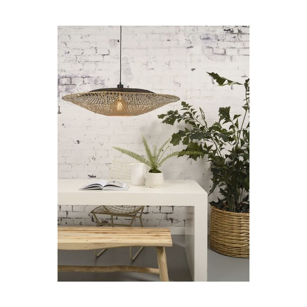 Висящо бамбуково осветително тяло , ⌀ 87 cm Kalimantan - Good&Mojo-image-3