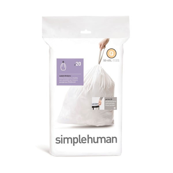 Торби за боклук 20 бр. 65 l – simplehuman