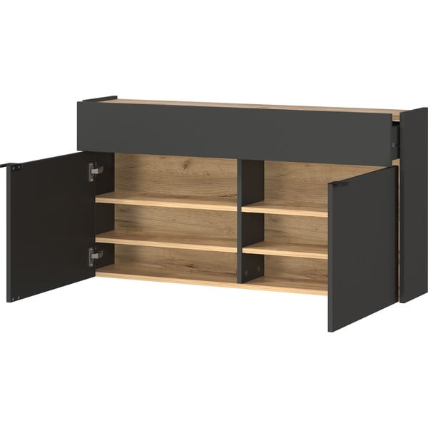 Антрацитно шкафче 110x57x22 cm Ameca – Germania-image-3