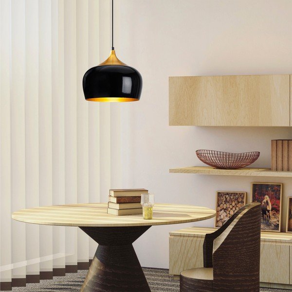 Черна висяща лампа Berceste Elegant - Opviq lights-image-4