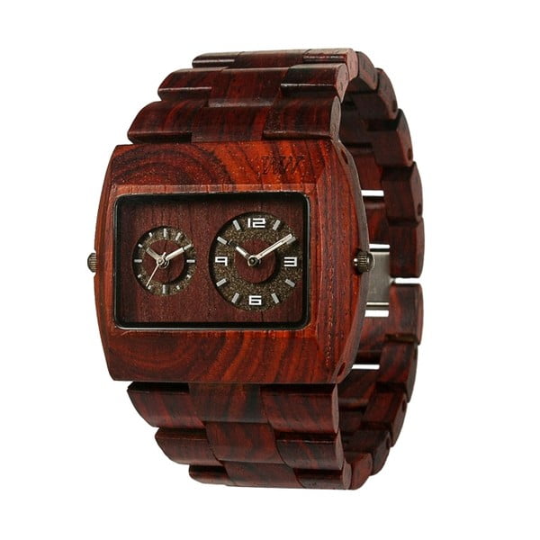 Dřevěné hodinky Jupiter Brown