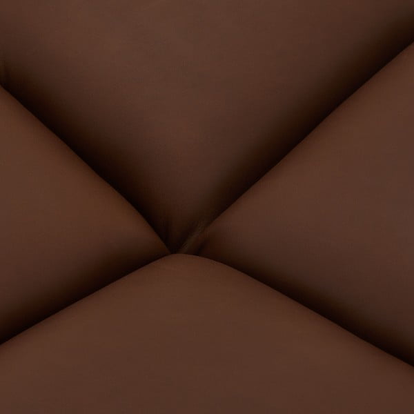 Тъмнокафява кожена табуретка Miami – Furnhouse-image-4