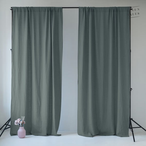 Зелена завеса 230x230 cm - Linen Tales