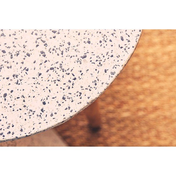 Кръгла масичка за кафе с теракотен плот ø 42 cm Terrazzo - Jardin d'Ulysse-image-2
