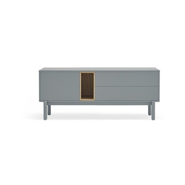 Синя/сива маса за телевизор 140x56 cm Corvo – Teulat