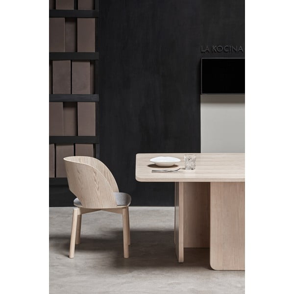 Маса за хранене с ясенов фурнир , 137 x 137 cm Arq - Teulat-image-1