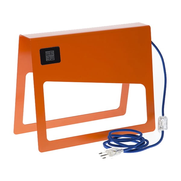 Oranžová stojací lampa MEME Design Piega
