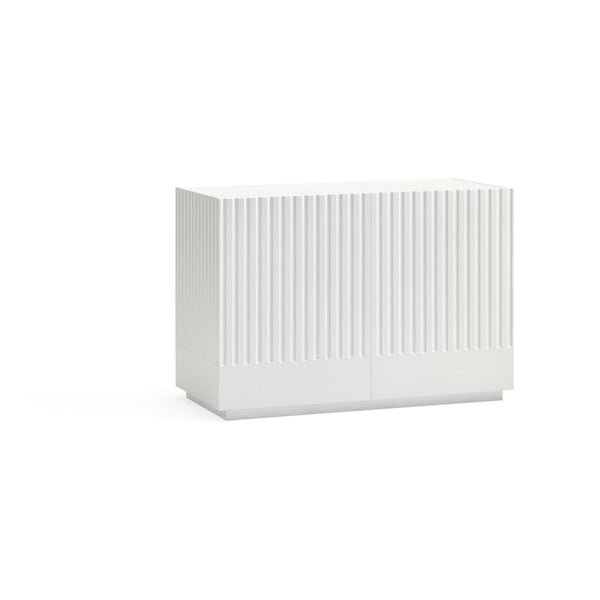 Бял нисък скрин с чекмеджета 100x70 cm Doric - Teulat-image-2