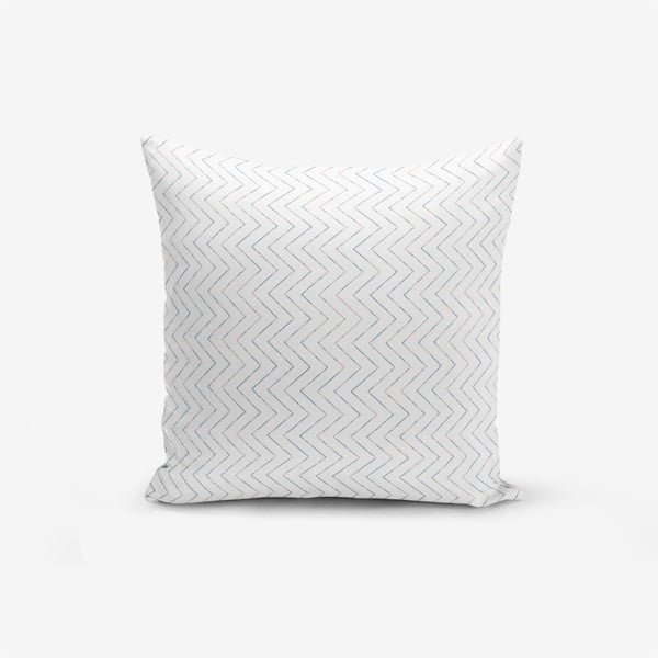 Калъфка за възглавница от памучна смес Colorful Zigzag Puro, 45 x 45 cm - Minimalist Cushion Covers
