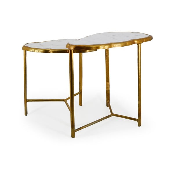 Odkládací stolek s mramorovou deskou Moycor Malta